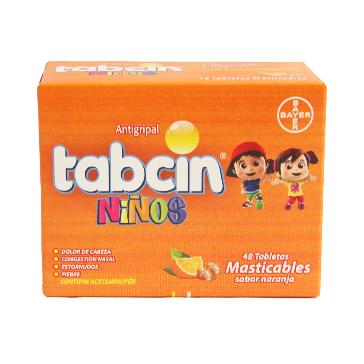 TABCIN NIÑO ANTIGRIPAL * 48 TAB. MASTICABLES